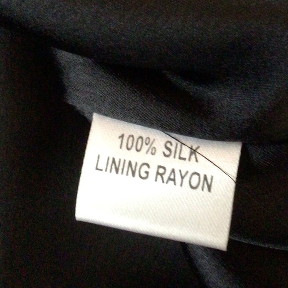 Parker embellished silk mini dress, black, small - Picture 9 of 10